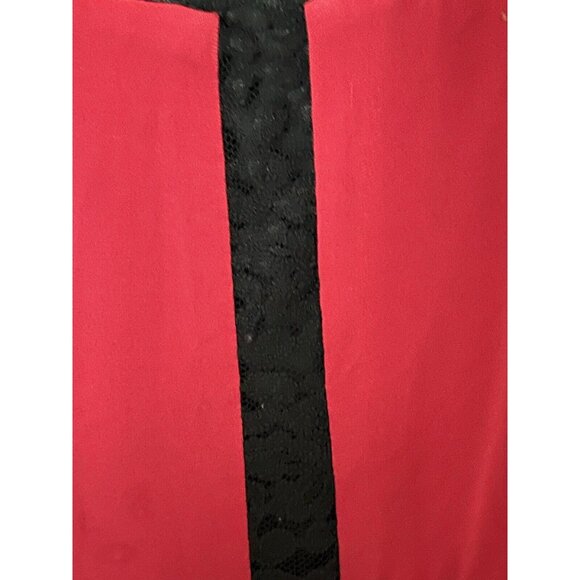 ENFOCUS Women Black & Red Bodycon Dress Size 20W - Picture 5 of 12